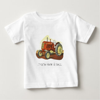 Traktor, ....so rolle ich baby t-shirt