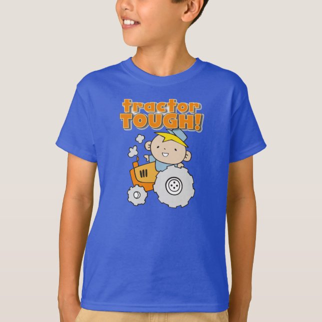 Traktor stark T-Shirt (Vorderseite)