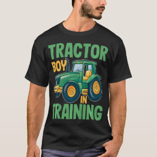 Traktor Traktor Junge In Ausbildung Jungen Traktor T-Shirt