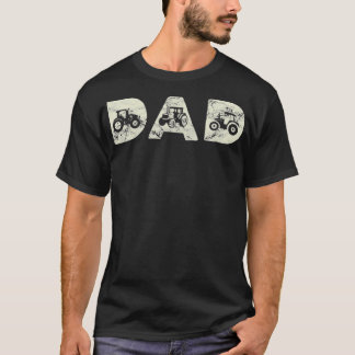 Traktor Vater Pater Farm Lover Bauer Daddy T-Shirt