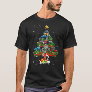 Traktor Weihnachtsbaum Traktor Xmas Ornament Déc T-Shirt