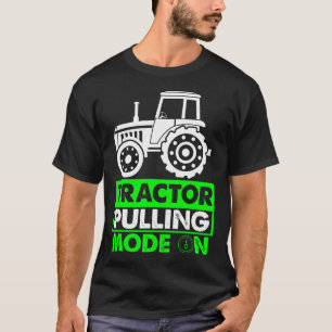 Traktor-Zug-Modus Für Kinder Farmer Rennen T-Shirt