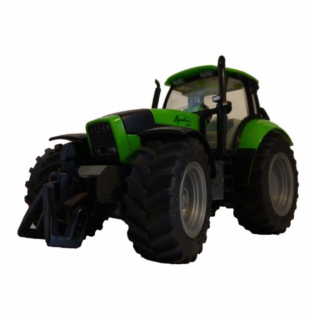 Traktorausschnitt Freistehende Fotoskulptur (Vorne)