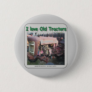 Traktoren der Liebe I alte IH Button