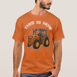 Traktoren für Bauern So rolle ich T-Shirt