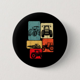 Traktoren für Kleinkinder Button