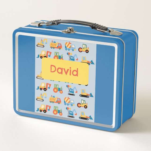 Traktoren Kids Metal Lunchbox (Vorderseite)