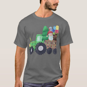 Traktoren Kostüm Weihnachten Weihnachtsfest Reinde T-Shirt