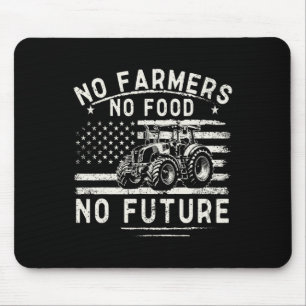 Traktoren Landwirtschaft Usa Flagge Keine Bauern K Mousepad