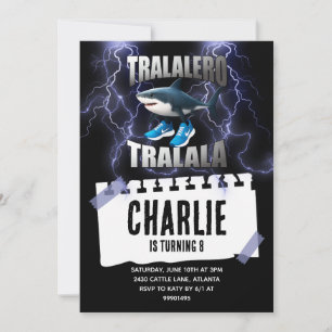 Tralalero tralala Einladung