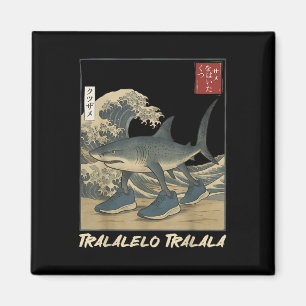 Tralalero Tralala Hai Italienisches Brainrot Meme  Magnet