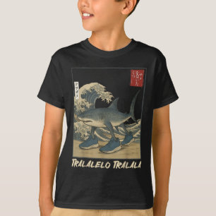 Tralalero Tralala Hai Italienisches Brainrot Meme  T-Shirt