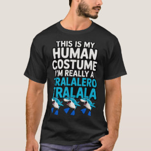 Tralalero Tralala Human Costume Funny Meme Hallowe T-Shirt