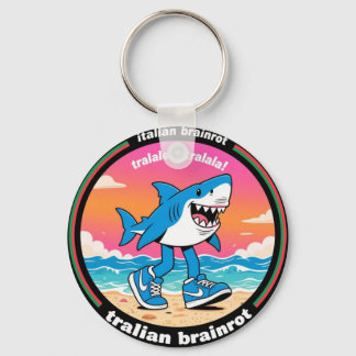 tralalero tralala "italian brainrot"  keychain schlüsselanhänger