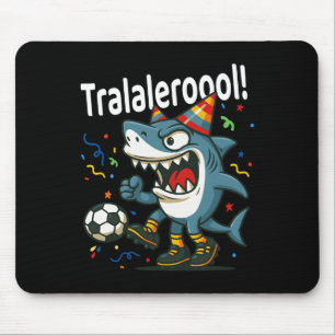 Tralalero Tralala italienische Brainrot-Jungs Fußb Mousepad