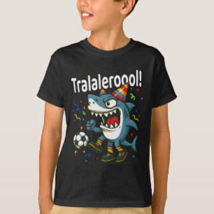 Tralalero Tralala italienische Brainrot-Jungs Fußb T-Shirt