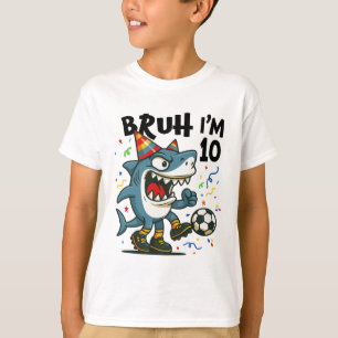 Tralalero Tralala Italienischer Brainrot Fußball 1 T-Shirt