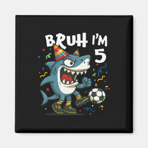 Tralalero Tralala Italienischer Brainrot Fußball 5 Magnet