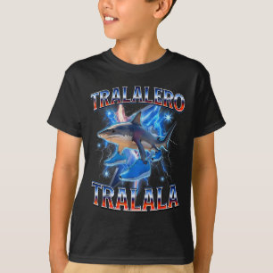 Tralalero Tralala Tralero Tralala Shark Meme B T-Shirt