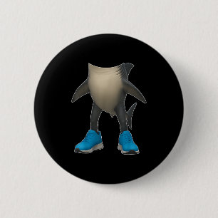 Tralalero Tralalala Funny Italian Brainrot Hallowe Button