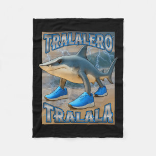 Tralalero Tralalala Italia Brainrot Meme Birthday  Fleecedecke