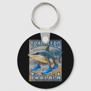 Tralalero Tralalala Italia Brainrot Meme Birthday Schlüsselanhänger
