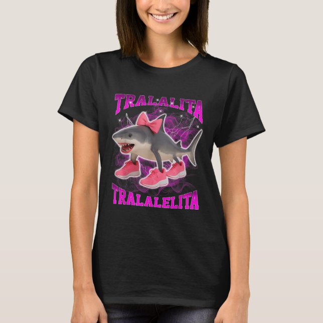 Tralalita Tralalelita Funny Italian Brainrot Hallo T-Shirt (Vorderseite)