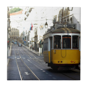 Tram 28, Lisbon, Portugal, Fliese