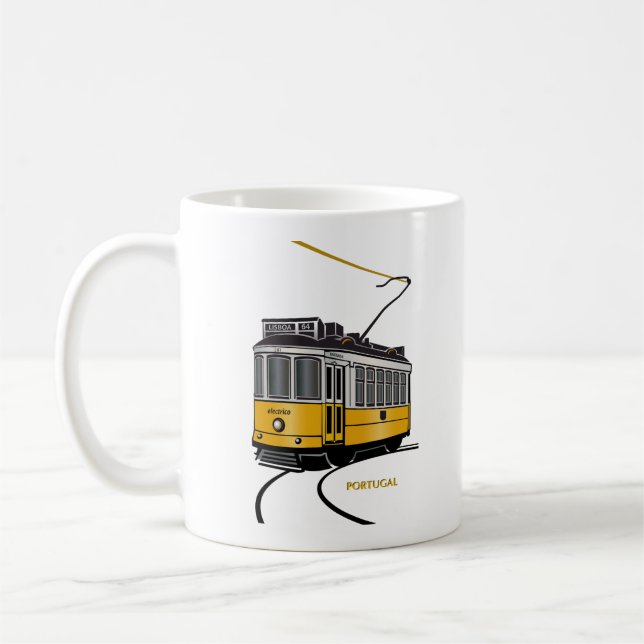 TRAM 28 LISSABON KAFFEETASSE (Links)