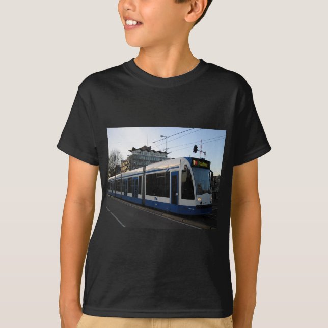 Tram Amsterdam T-Shirt (Vorderseite)