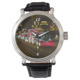 Tram-Zug - Blackpool-Beleuchtungs-Uhr Armbanduhr