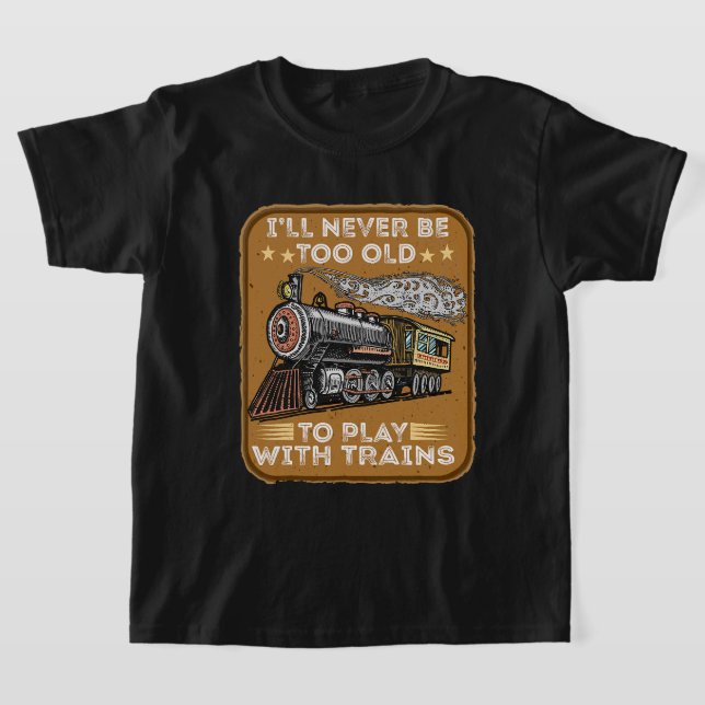 Trambahn Tram Tram Tram Bahn Bahn Bahn Bahn T-Shirt (Ablage )