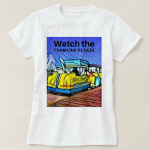 TRAMCAR - Besuchen Sie die Strandpromenade Wildwoo T-Shirt