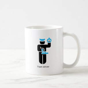 Tramfahrer Kaffeetasse