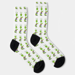 Tramper-Heuschrecken-Socken Socken