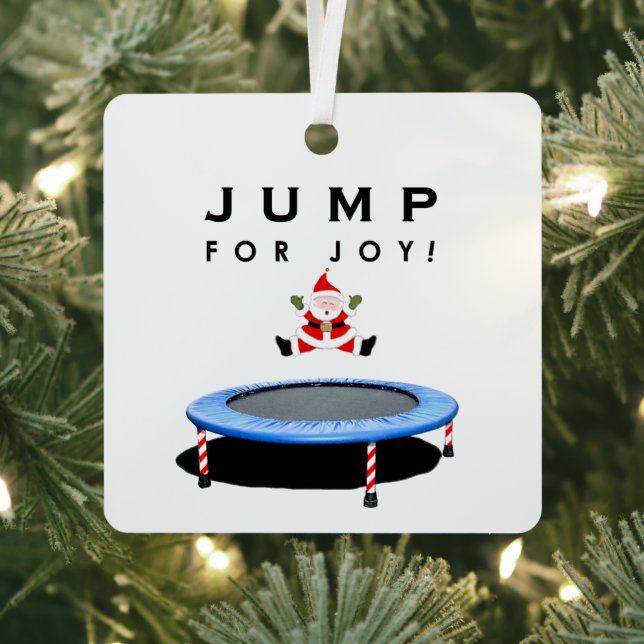 Trampolin Christmas Collectin Ornament Aus Metall (InSitu)