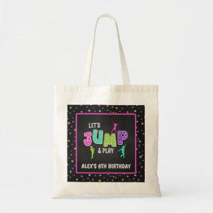 Trampolin Geburtstagsgeschenk Tote Bag - Mädchen Tragetasche