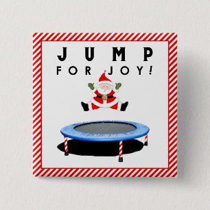 Trampolin-Geschenk für die Feiertage Button