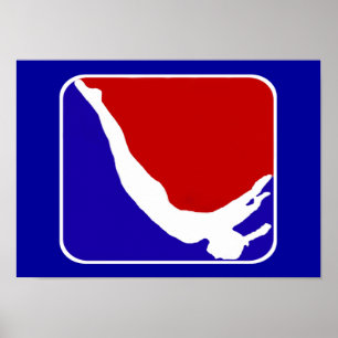 Trampolin Gymnastik Poster