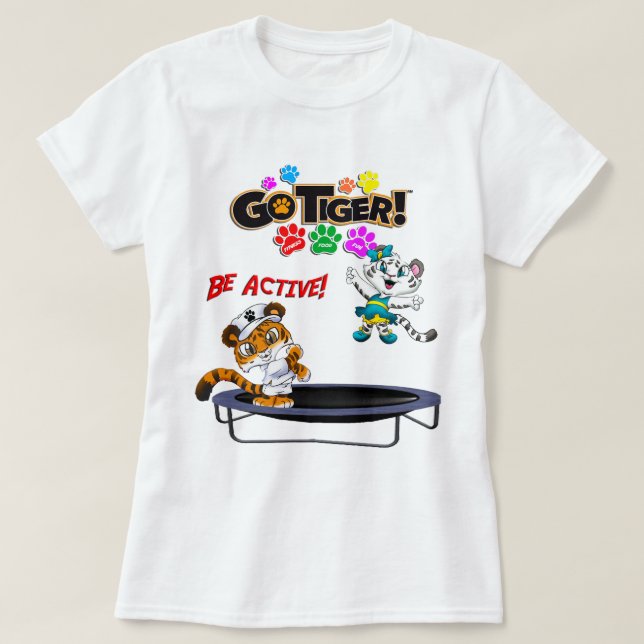 Trampolin T-Shirt (Design vorne)