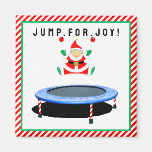 Trampolin-Turnen Stocking-Stuffers Magnet