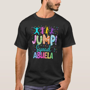 Trampoline Bounce Geburtstagsparty Girl Jumping Ma T-Shirt
