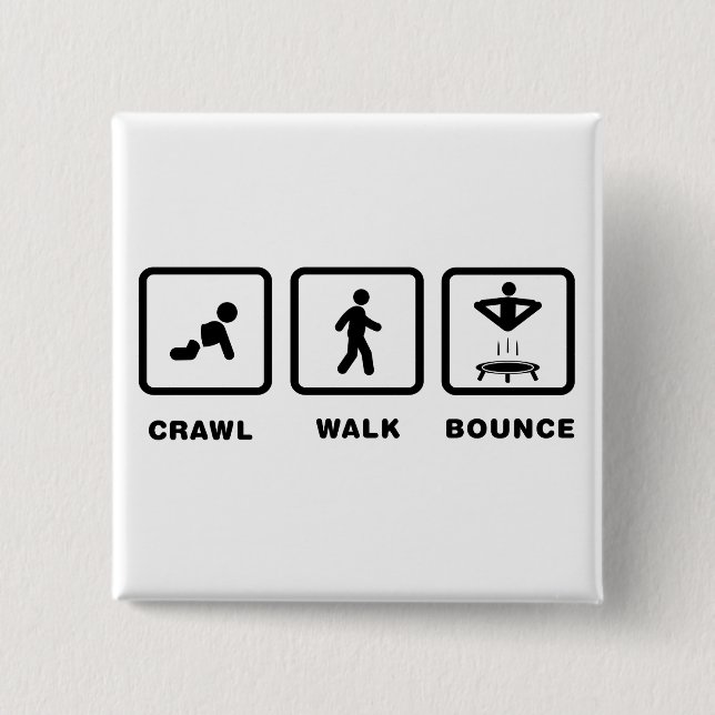 Trampoline Button (Vorderseite)