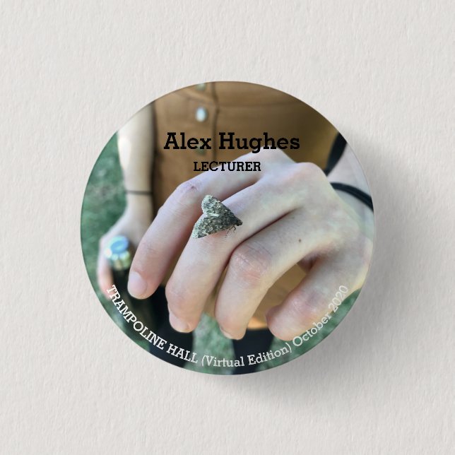 TRAMPOLINE HALL (Virtual Edition) - Oktober 2020 Button (Vorderseite)