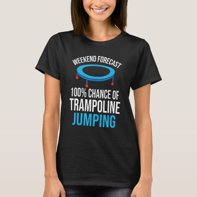 Trampoline Jumper Jumping WF T-Shirt (Vorderseite)