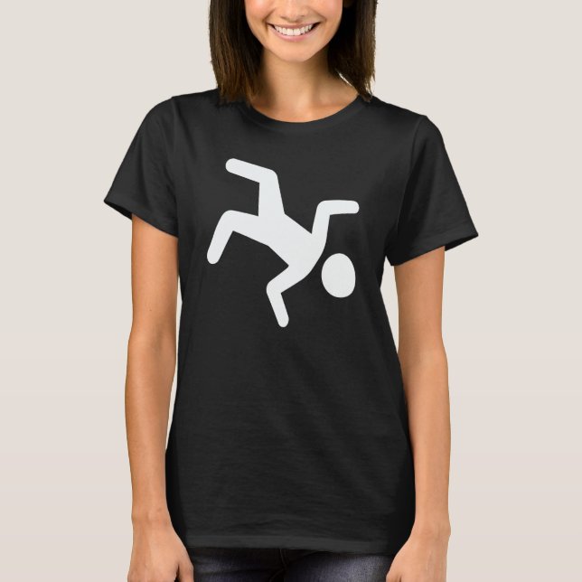 Trampoline Jumping Trampoline Gymnastics T-Shirt (Vorderseite)