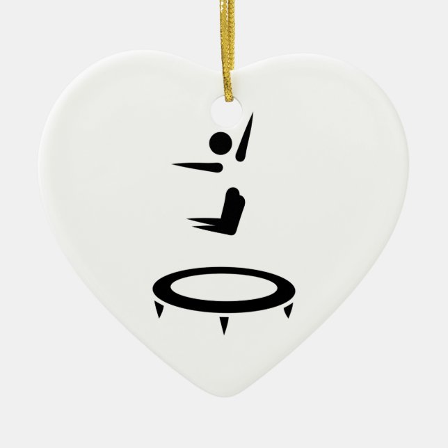 Trampoline Keramikornament (Vorne)