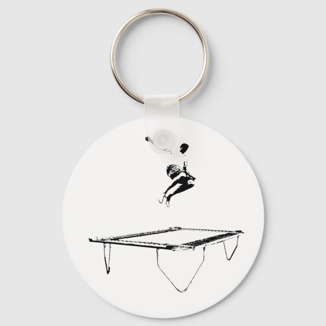 Trampoline Keychain Schlüsselanhänger (Vorderseite)