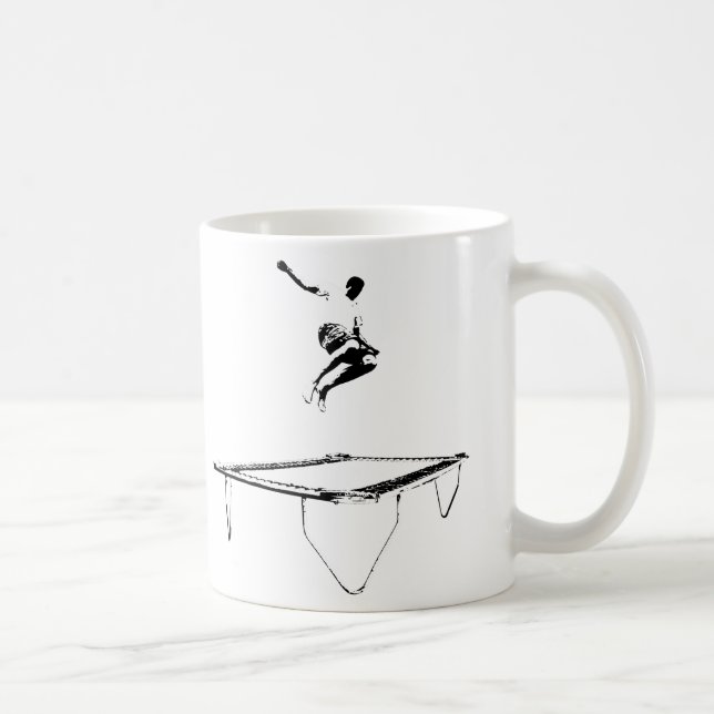 Trampoline-Tasse Kaffeetasse (Rechts)