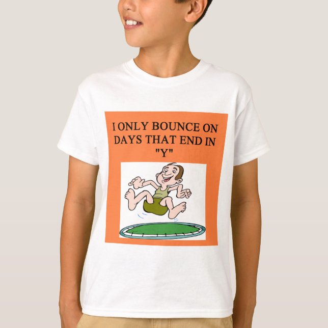 Trampolineschlag T-Shirt (Vorderseite)